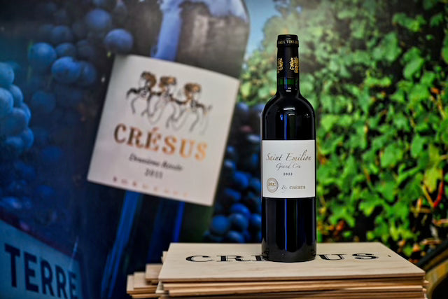 Saint Emilion Grand Cru By Crésus 2022 75cl carton de 6 bouteilles